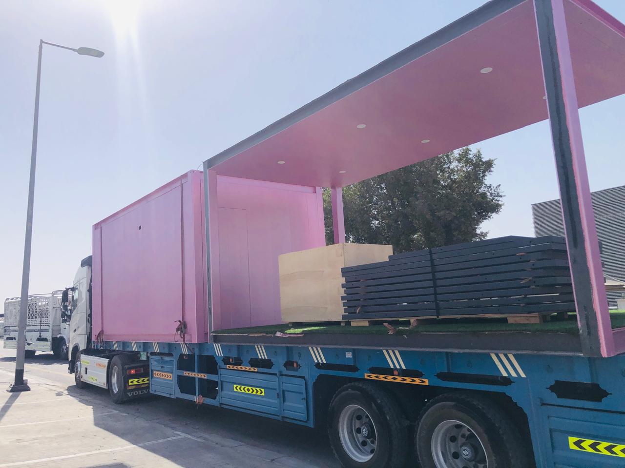 Freezer Truck for Frozen Product Delivery - Focus Global Cargo Transport UAE fleet