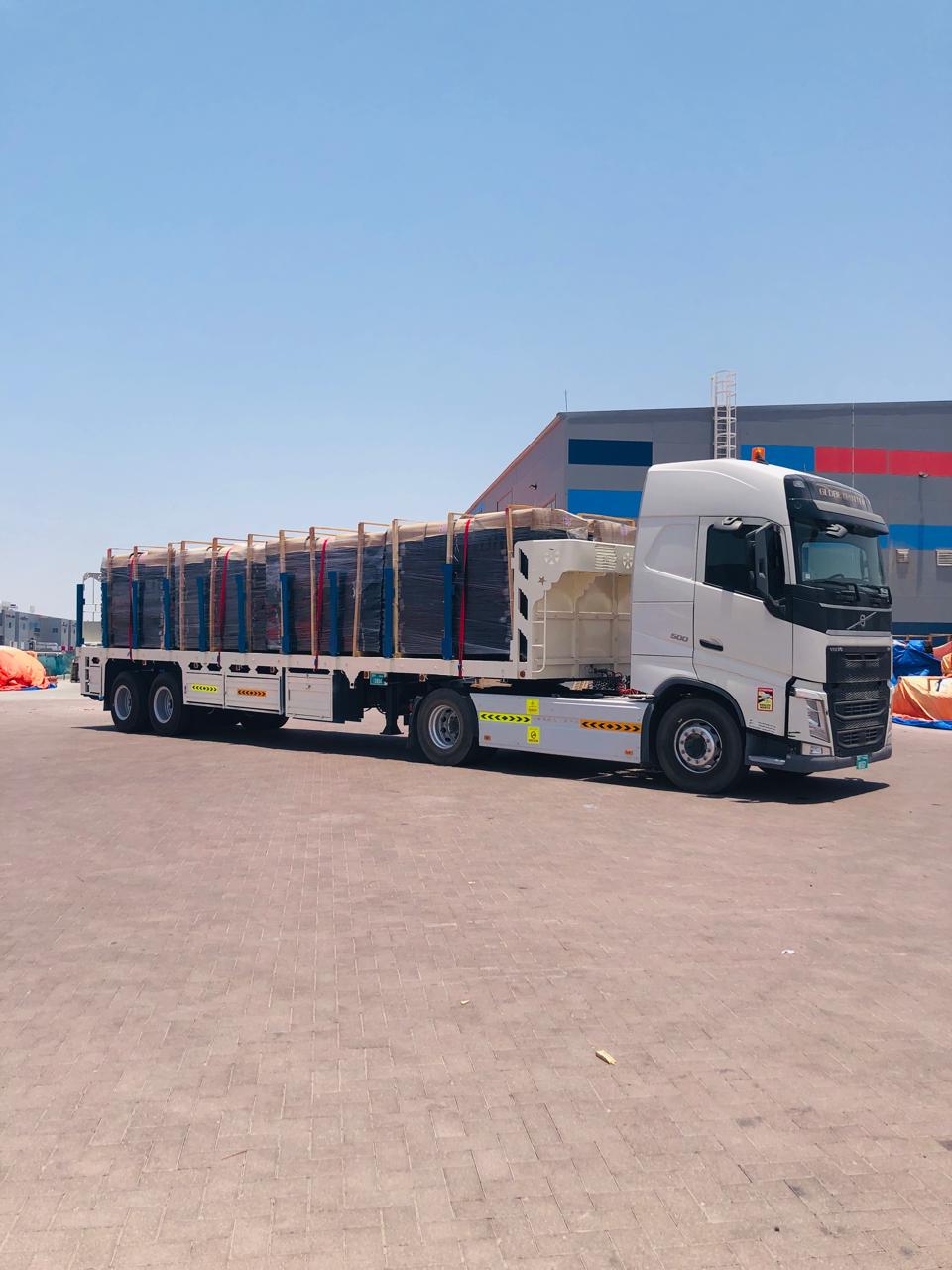 Heavy Equipment Transport Fleet - Focus Global Cargo Transport UAE fleet
