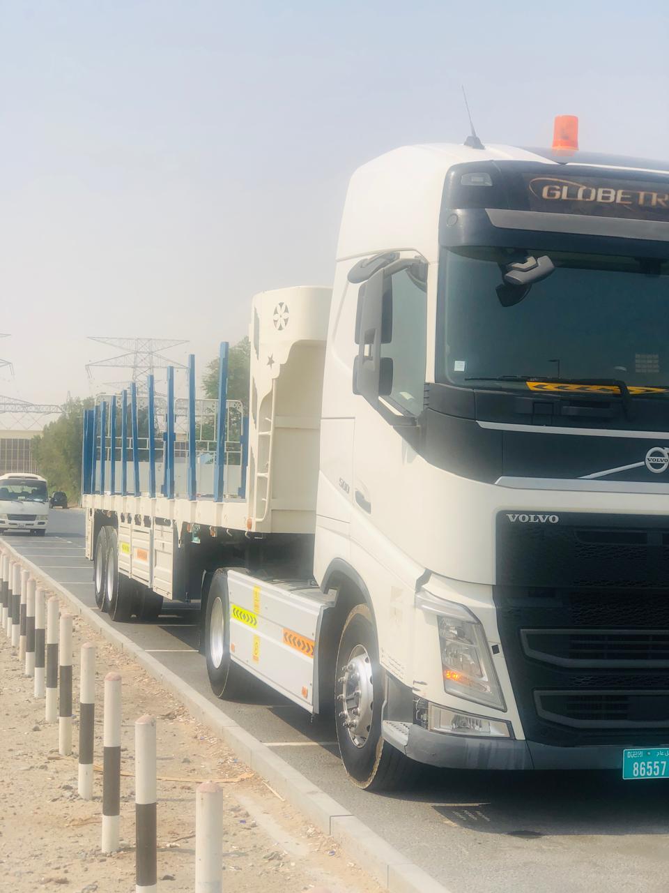 Chiller Truck for Temperature-Controlled Cargo - Focus Global Cargo Transport UAE fleet