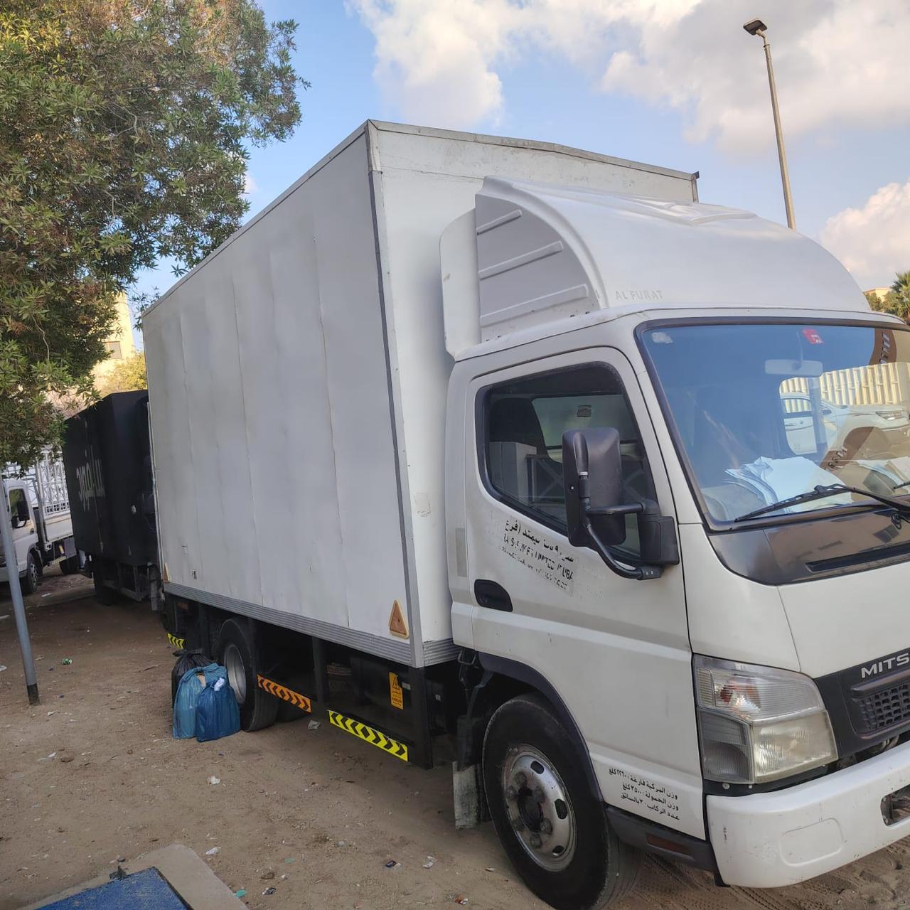 Freezer Truck for Frozen Product Delivery - Focus Global Cargo Transport UAE fleet