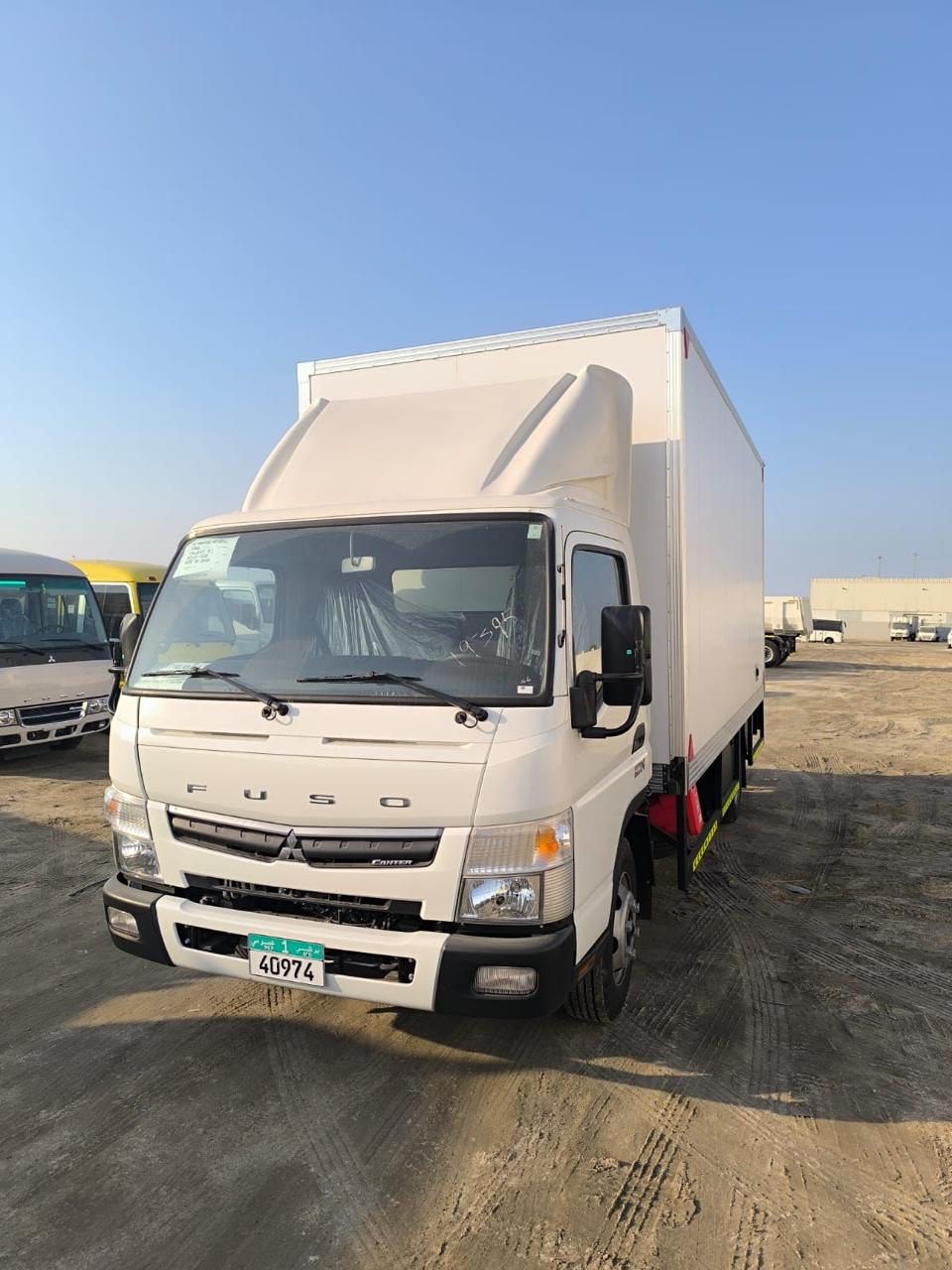 Project Logistics Vehicle at Loading Site - Focus Global Cargo Transport UAE fleet