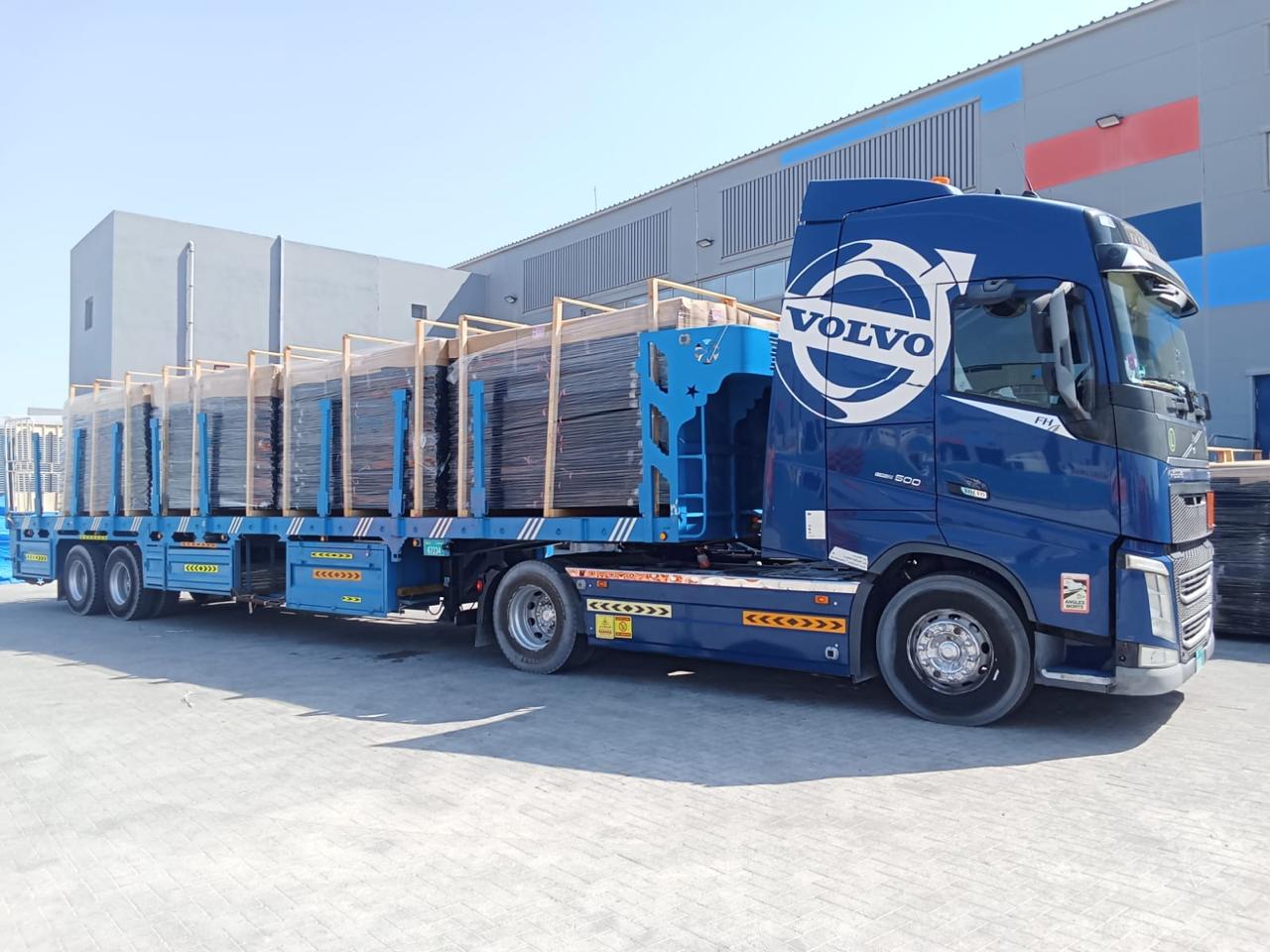 Chiller Truck for Temperature-Controlled Cargo - Focus Global Cargo Transport UAE fleet