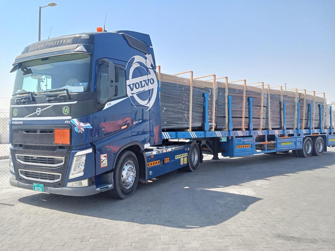 Freezer Truck for Frozen Product Delivery - Focus Global Cargo Transport UAE fleet