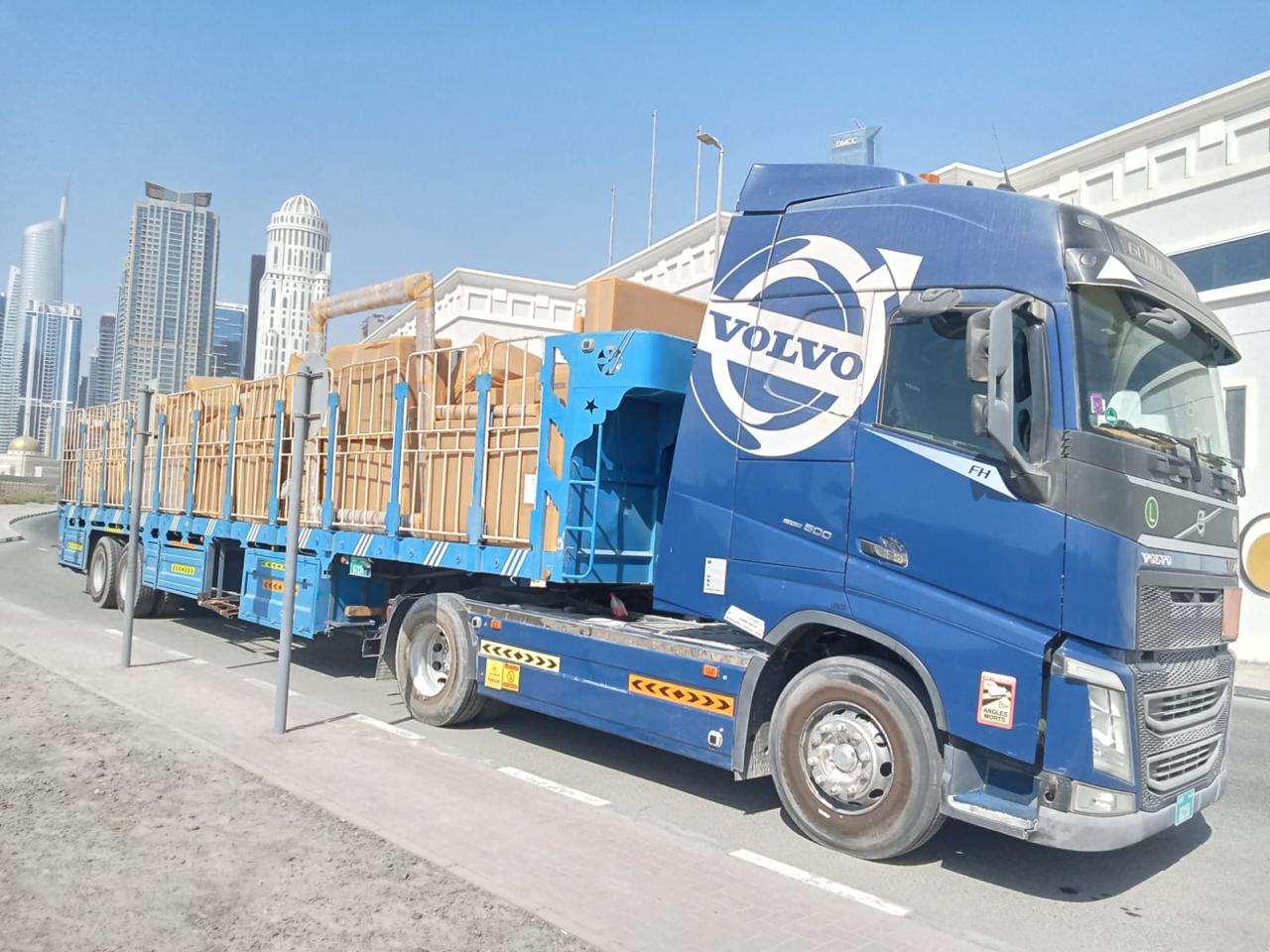 Dry Box Truck for Protected UAE Cargo - Focus Global Cargo Transport UAE fleet